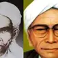 Mbah Kholil Bangkalan dan KH Wahab Hasbullah. (Istimewa)