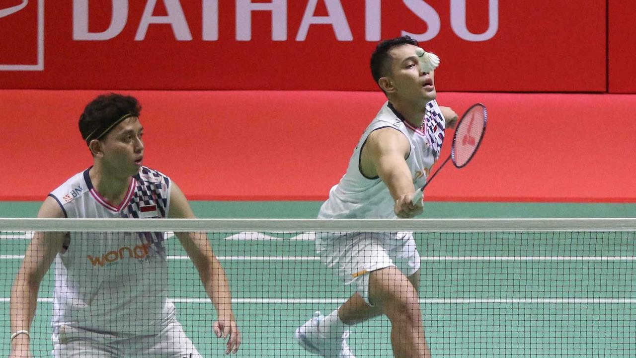 Foto: Fajar/Rian Kalah dari Wakil Malaysia, Indonesia Tanpa Gelar di Indonesia Masters 2025