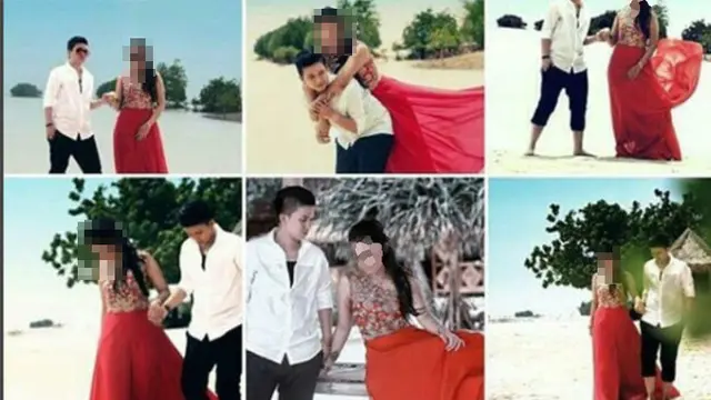Pose Kiki Hasibuan, Bos First Travel dengan Pasangan Sejenisnya
