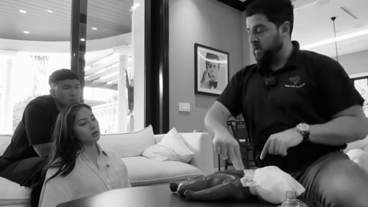 Siap Sambut Anak Kedua, 8 Potret Nikita Willy dan Indra Priawan Ikut Kelas Basic Life Support - Belajar CPR Hingga Heimlich Maneuver
