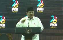 Prabowo Terharu Kader PKB Pakai Kaus 'Prabowonomics': Ini Akal-akalan Gus Imin