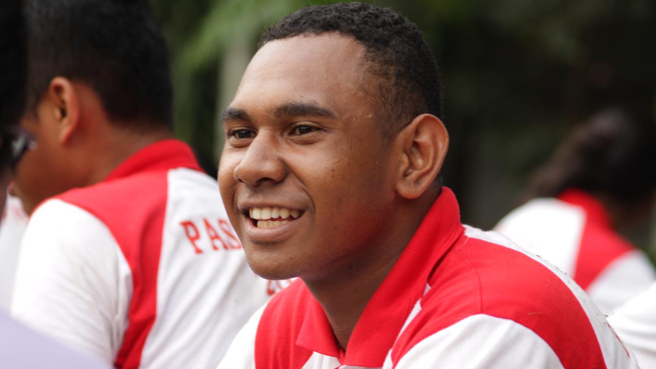 Paskibraka 2018 tingkat nasional asal Papua Gideon Soleman Nusi menceritakan tantangan terberatnya saat diklat