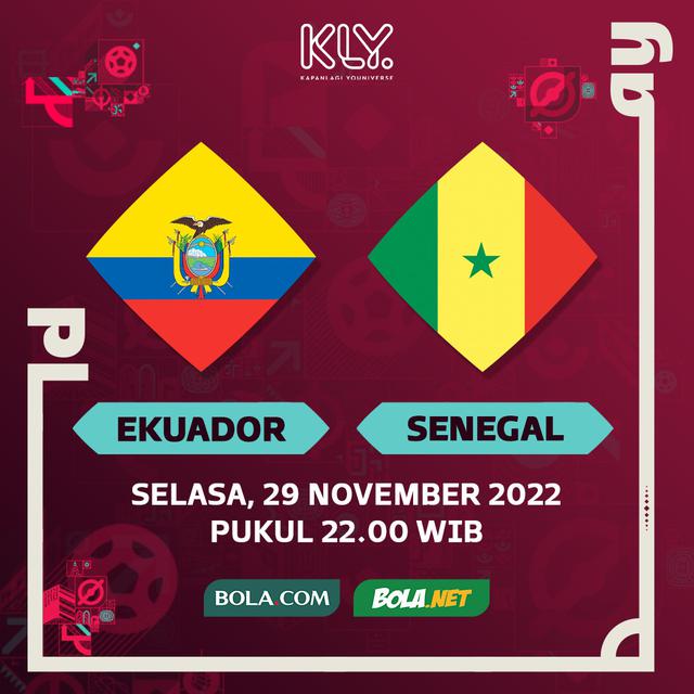 Piala Dunia 2022 - Ekuador Vs Senegal