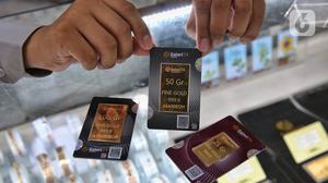 Harga Emas di Pegadaian Kompak Turun Hari ini, Lengkap dari Antam Hingga Galeri24