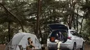 Hyundai SantaFe juga bisa diajak camping. (Source: koreabizwire.com)