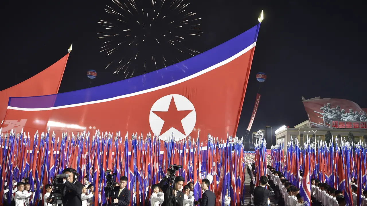 Kemeriahan Peringatan 76 Tahun Berdirinya Republik Rakyat Demokratik Korea Utara