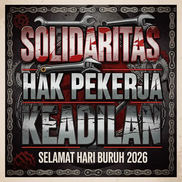 Desain Poster Hari Buruh Internasional