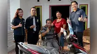 Togap Julius Simanjuntak dari Medan, salah satu pemenang sepeda motor dari Undian FantasTix Point yang digelar Tiket.com