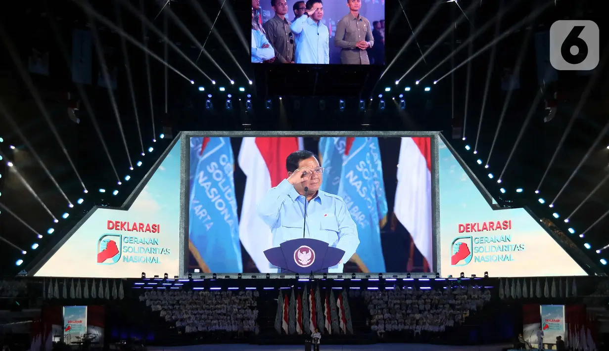 Tujuan kehadiran Gerakan Solidaritas Nasional atau GSN untuk membantu dan mendukung pemerintah menjadi bangsa yang sejahtera, bangsa yang mandiri, maju, dan berkesinambungan. (Liputan6.com/Herman Zakharia)