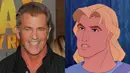 Penggemar Pocahontas pasti tahu John Smith. Mel Gibson ternyata pengisi suara karakter tersebut. (hollywood.com)