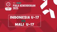 Link Live Streaming Piala Kemerdekaan 2025: Timnas Indonesia U-17 Vs Mali