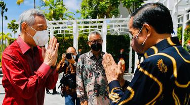 FOTO: Presiden Jokowi Terima PM Lee di Bintan