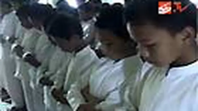 Doa Para Pelajar untuk Korban Sukhoi