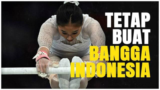 Berita Video, Rifda Irfanaluthfi yang harus tampil dengan kondisi cedera di Olimpiade 2024