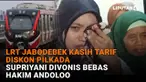 Mulai dari LRT Jabodebek kasih tarif diskon Pilkada hingga Supriyani divomis bebas hakim Andoolo di News Flash Liputan6.com.