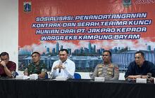 Sah Tinggal di Rusun JIS, Eks Warga Kampung Bayam Teken Kontrak Kolektif