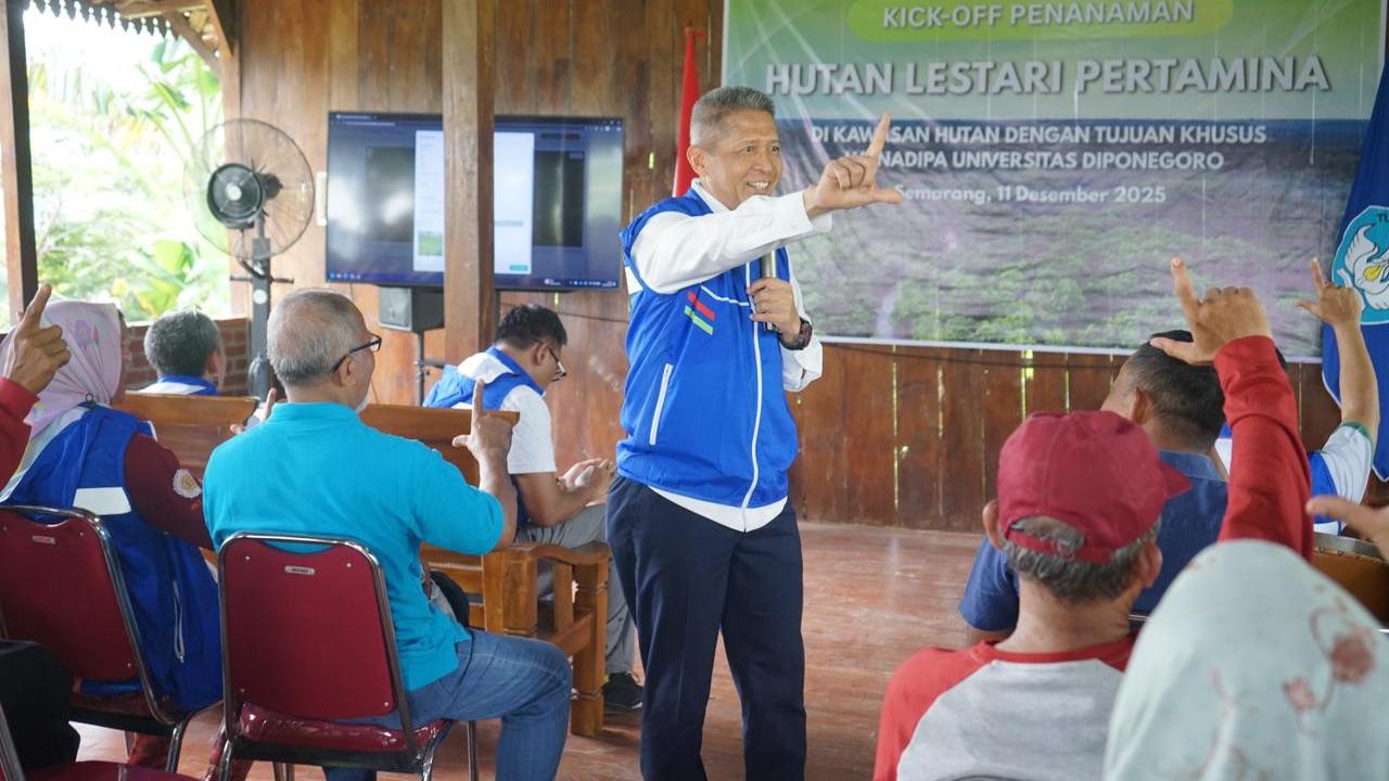 Jaga Ketahanan Ekosistem, Pertamina Hijaukan Ratusan Hektare Lahan