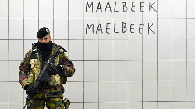 20160425-Sebulan Setelah Bom, Stasiun Metro Brussels Akhirnya Dibuka Kembali-Belgia