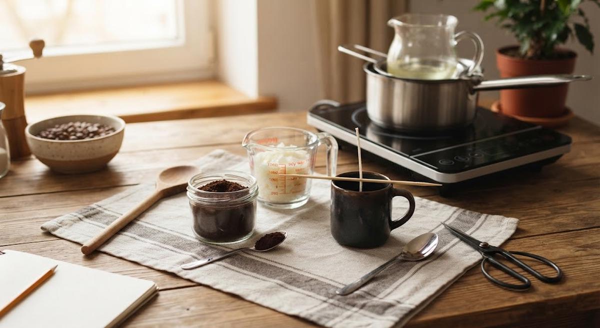 Cara Membuat Lilin Aromaterapi dari Ampas Kopi, Ide DIY yang Mudah Dicoba