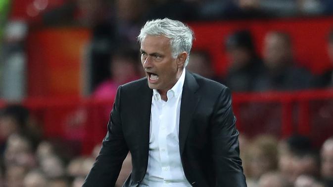 Manajer Manchester United Jose Mourinho (AP Photo/Jon Super)