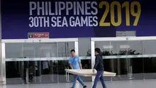 Suasana di Philippine Arena H-1 opening ceremony SEA Games 2019. (Bola.com/Muhammad Iqbal Ichsan)