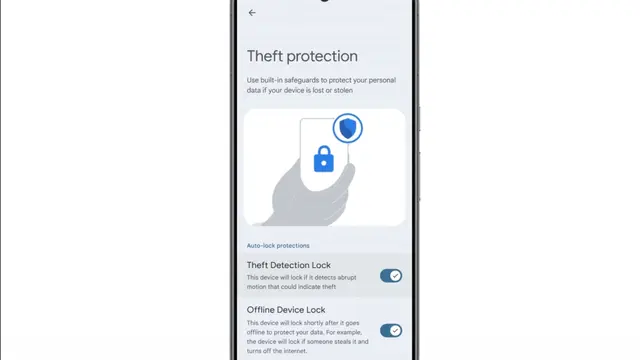 Fitur Theft Protection