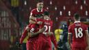 Serbia lolos ke putaran final Piala Dunia 2018 setelah kukuh di puncak klasemen grup D dengan total 21 poin. (AP/Darko Vojinovic)