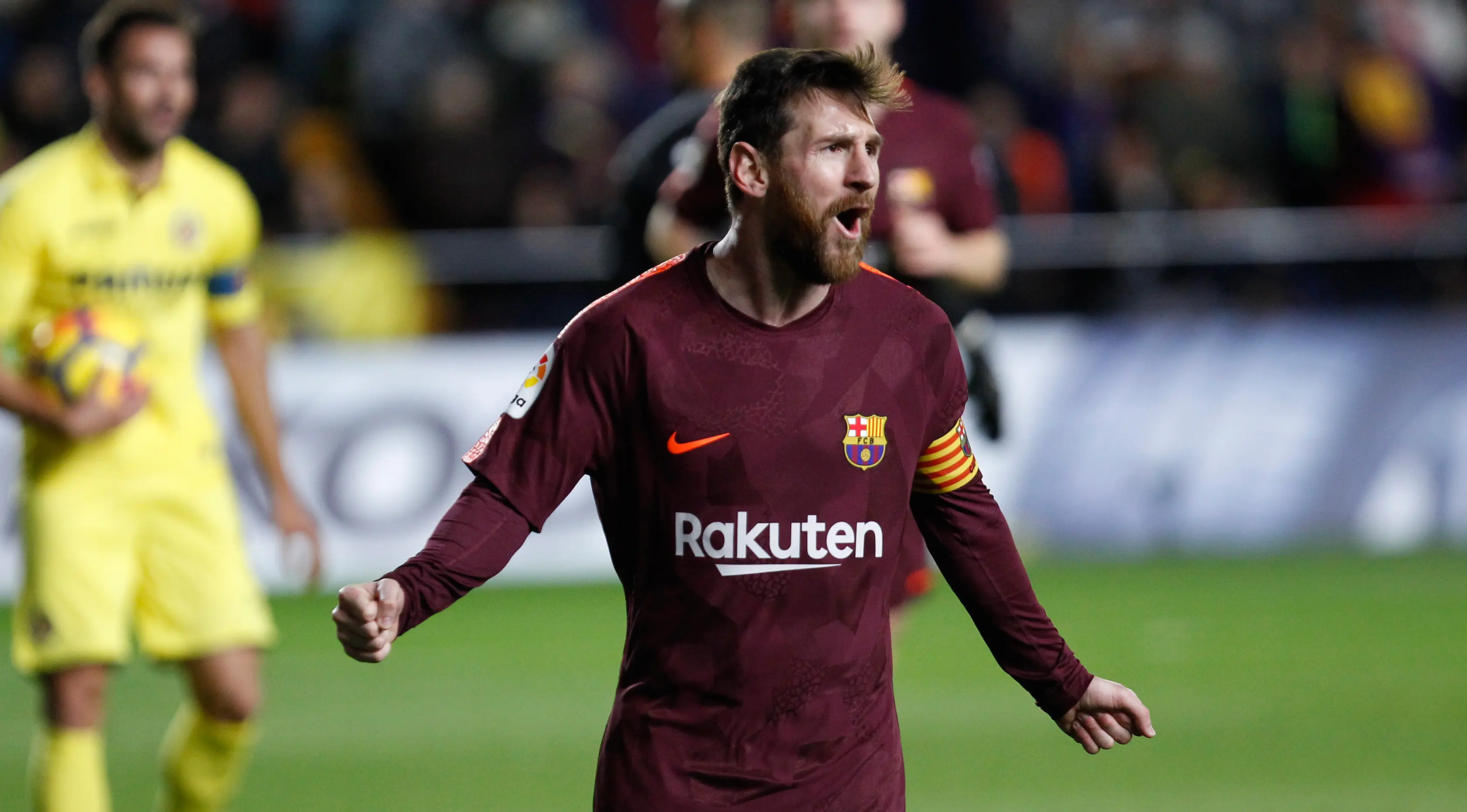 Megabintang Barcelona Lionel Messi. (AP/Alberto Saiz)