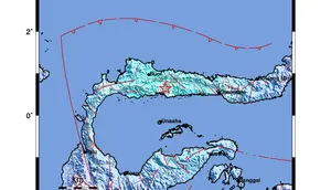 Gempa Magnitudo 5,7 Guncang Pohuwato Gorontalo