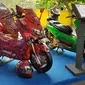 Acara CustoMaxi Yamaha 2018 digelar pertama di Kawasan Sentral Kuliner Melimelo, Harapan Indah, Bekasi. (Herdi Muhardi)