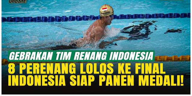 Tim Renang Indonesia Menggebrak! 8 Perenang Lolos ke Final SEA Games 2025!