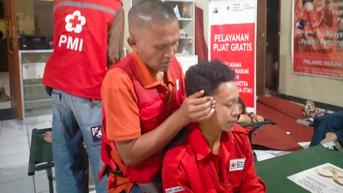 PMI Boyong Relawan Penyandang Disabilitas Netra untuk Bantu Korban Gempa Cianjur