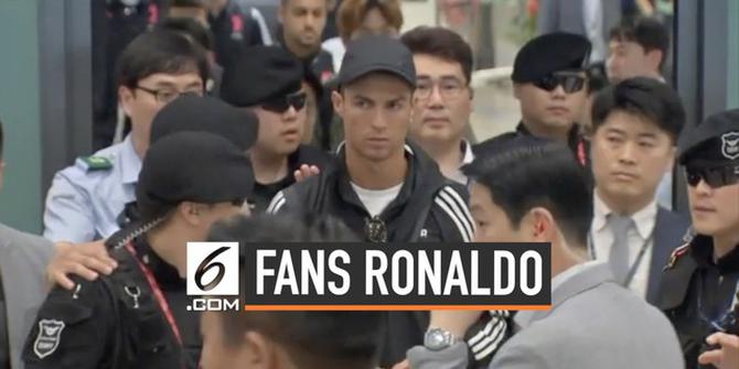VIDEO: Ronaldo Tak Dimainkan di Korsel, Fans Tuntut Penyelenggara