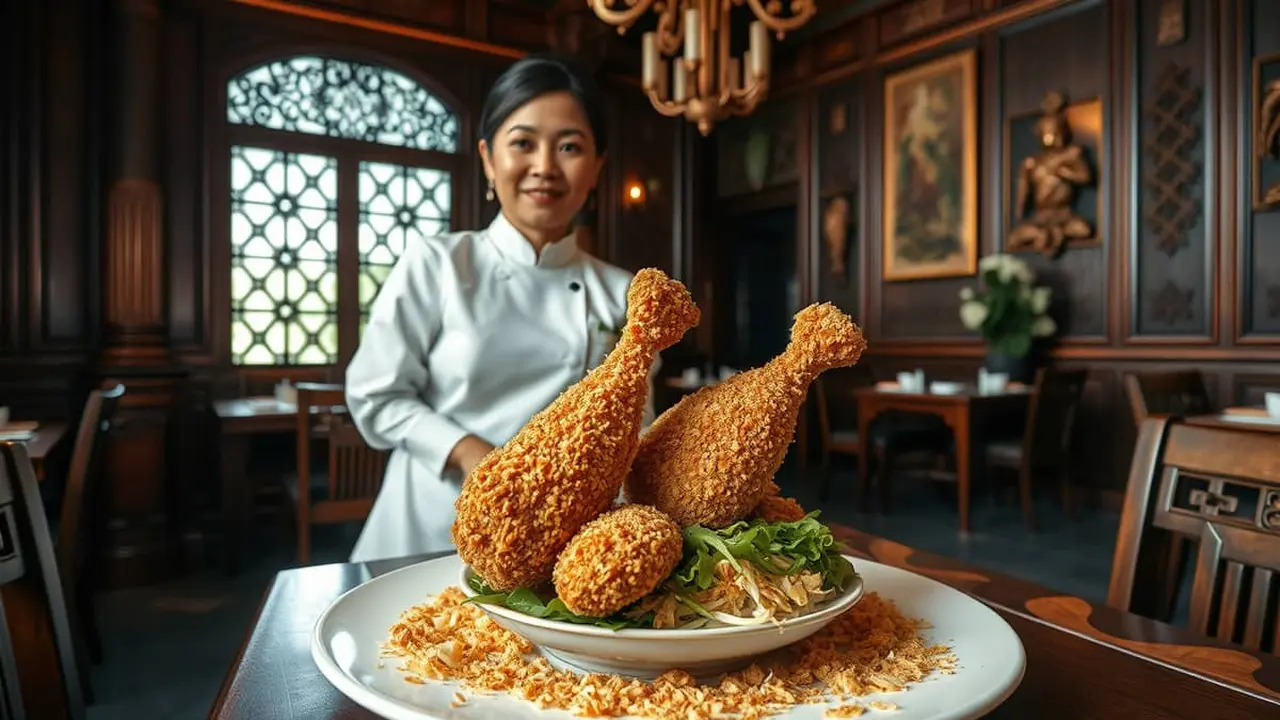 resep ayam serundeng