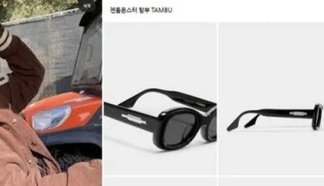 Dari foto yang beredar, netizen juga melihat detil kacamata yang digunakan Jennie dan menyebut pentolan grup BLACKPINK itu mengenakan Gentle Monster. (Foto: theqoo)