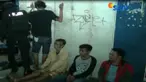 Polisi membekuk sejumlah preman yang bisa memalak sopir truk yang melintas di Jalan Tegal Alur, Kalideres.
