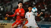 Pertandingan timnas Indonesia vs Myanmar pada laga Grup A Piala AFF U-19 2026 di Stadion Utama Sumatera Utara, Senin (1/6/2026). (X Timnas Indonesia)