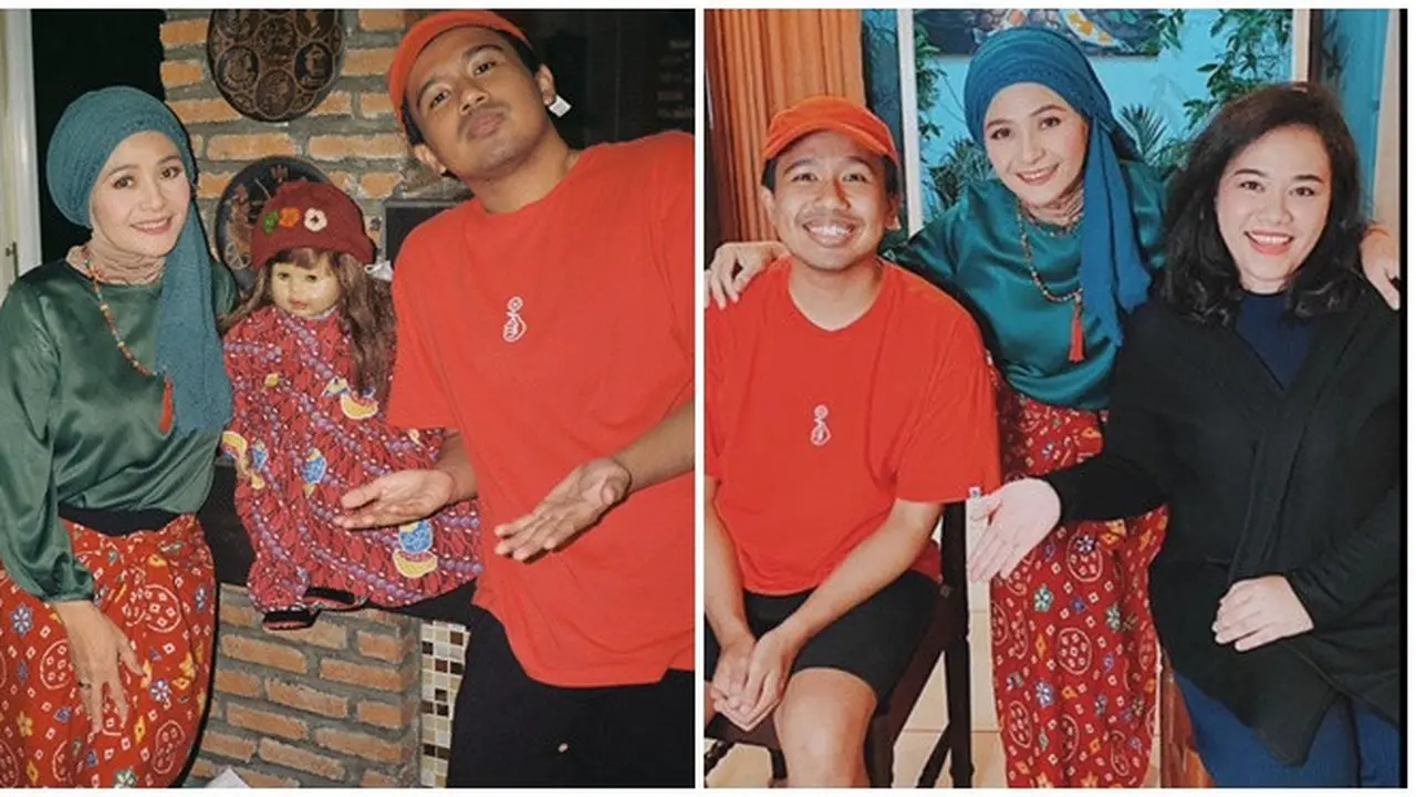6 Potret Joshua Suherman Bareng Ria Enes dan Suzan, Sebut 'Spirit Doll' Paling Cerewet