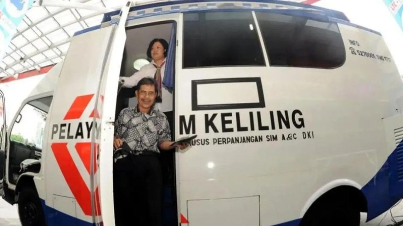 Layanan SIM Keliling Jakarta Hari Ini: Perpanjangan SIM A dan C Lebih Mudah