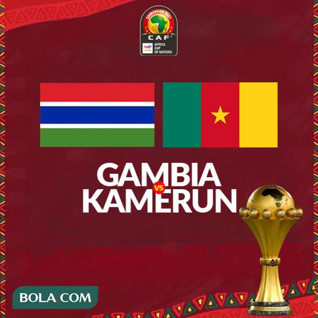Piala Afrika 2021, Gambia vs Kamerun