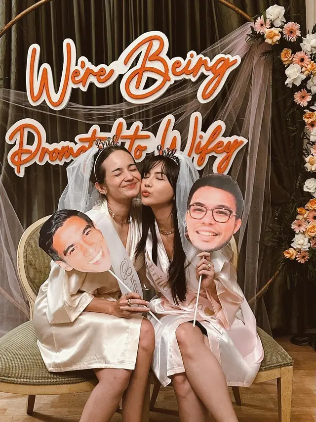 Potret Bridal Shower Enzy Storia dan Jessica Mila Diadakan Bareng