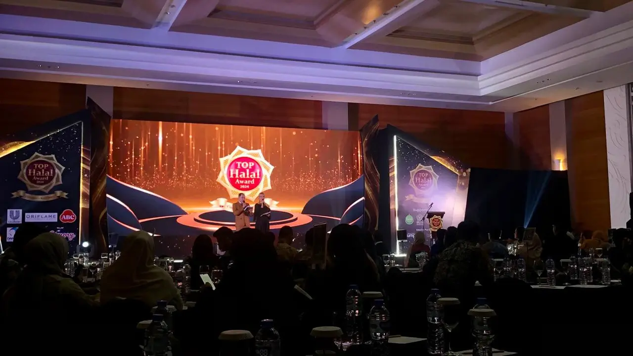 Top Halal Award di Jakarta pada Rabu,16 Oktober 2024