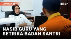 Setrika Punggung Santri, Oknum Guru di Parepare Dipecat dan Jadi Tersangka