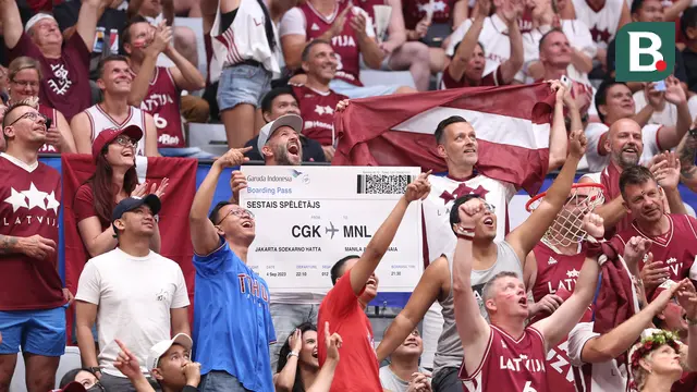 Foto: Dongeng Indah Latvia Berlanjut ke Manila, Davis Bertrans dkk Melaju ke Perempat Final Piala Dunia FIBA 2023