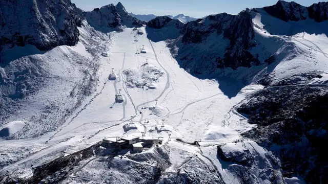 Gletser Pegunungan Alpen