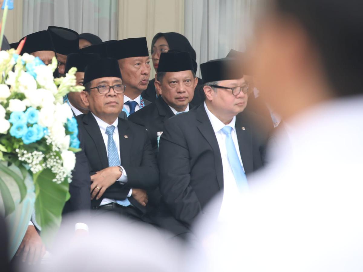 Mendagri Hadiri Upacara Peringatan Hari Lahir Pancasila 2026 di Gedung Pancasila