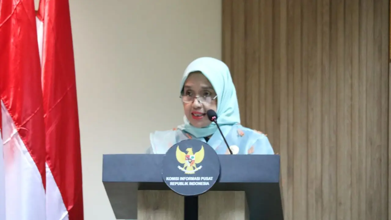 Komisioner Bidang Sosialisasi, Edukasi, dan Komunikasi Publik KI Pusat RI, Samrotunnajah Ismail.  (Istimewa)