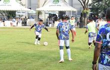 Duet Maut Duo Jenderal TNI dan Polri di Lapangan Hijau, Lincah Mengolah Bola