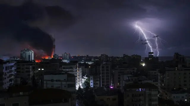 Israel Bombardir Gaza Palestina