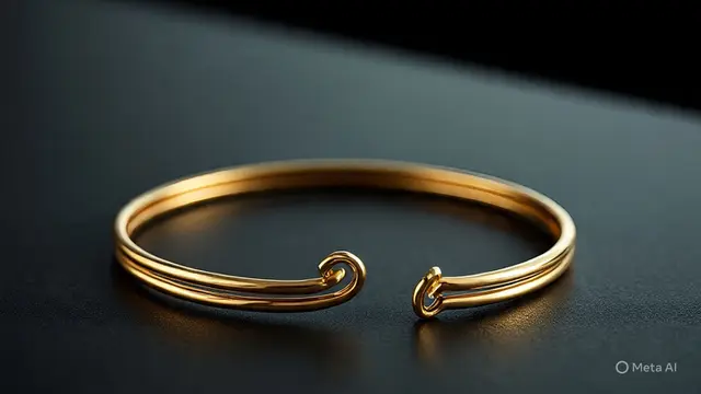 Model Gelang Emas Bangle Mewah 2025